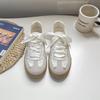 Zapatos de Entrenamiento Baikuang con Puntadas de Encaje para Mujer, Modelo 2024 Verano, Nuevos, Casuales, Combinan con Todo, Zapatos de Tabla para Mujer