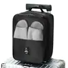 Bolsa de Armazenamento de Sapatos para Viagens de Negócios, Mala Portátil, Bolsa para Sapatos, Caixa de Armazenamento de Protetores de Sapatos, Artefato de Armazenamento de Sapatos à Prova de Poeira