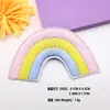 Novos Patches de Bordado com Adesivo Hot Melt Arco-Íris do Fabricante, Patches Sem Costura para Decoração de Roupas e Chapéus, Patches Premium DIY