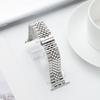 Adecuado para iwatch Correa Apple Cinco Cuentas Correa de Acero Sólido Acero Inoxidable Correa de Reloj Universal Correa Huawei Samsung