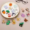 Bottons fofos de desenho animado estilo ins, broches de acrílico, atacado, decorações para bolsa infantil, enfeites, acessórios, alfinetes
