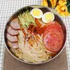 Fideos Fríos del Noreste 330g Fideos Fríos Estilo Coreano, Auténticos Fideos Fríos Coreanos, Dulce y Ácido, Picante, Comida Rápida Conveniente