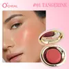 Creme de Lodo Ocheal Blush Transfronteiriço para Contorno de Lábios e Bochechas, Clareamento do Tom de Pele, Maquiagem Matte Natural e Rouge para Maquiagem Nude