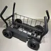 Carro de trenó carro de resistência ajustável carro de suporte de peso carrinho de barra de peso bicicleta ergométrica de personal trainer para academia