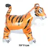 Globo de Animal de Pie para Caminar con Ruedas 4D Celebridad Cibernética Puesto del Mercado Nocturno Juguete Inflable Decoración para Fiesta de Cumpleaños Infantil