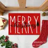 Tapetes de Chão Série de Natal, Tapetes de Porta Decoração de Caminhão Familiar, Tapetes de Porta de Entrada, Tapetes de Boas-Vindas para Feriados, Antiderrapante Estilo Americano