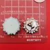 Pajarita de Diamantes de Imitación Coloridos Galvanizados Corazón Cereza Estrella Accesorios de Plástico DIY Funda de Teléfono Pasador Accesorios para Zuecos