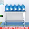 Banco de trabajo engrosado de acero inoxidable para salas limpias, mesa de operaciones de laboratorio, mesa de instrumentos, mesa plana de doble capa para líneas de producción