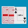 Cartas Oficiales de Póker Texas Hold'Em WPT, Cartas de Plástico Específicas para Competición, Cartas Impermeables de PVC con Letra Grande [Solo para Suministro]