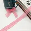 Ponto 3cm dupla face simétrico poliéster elástico renda barra código sapatos e chapéus joias acessórios de vestuário diy