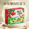 Shandong Yantai Manzana Roja Fuji Manzanas Rojas Fuji Grupo de Compra de Regalos Festivos Caja de Regalo para Regalar Artículos de Año Nuevo Paquete de Venta al por Mayor para Negocios