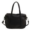 Bolso de mano de nicho transfronterizo para mujer, novedad de 2025, moderno, de gran capacidad, con estampado de lichi, bandolera de hombro a la moda.