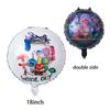 Globos de Papel de Aluminio de Comercio Exterior con Dibujos Animados al Revés Decoración de Cumpleaños Infantil