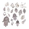 Acessórios para Joias de Liga DIY Mãos Pequenas Luvas de Palma Colar Brincos Pingente Decoração de Presente para Roupas Pingente