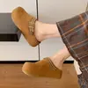 Sapatos Birkenstock Versáteis para Mulheres, Novo Estilo Primavera 2026, Tamanho Pequeno, Sola Grossa, Aumentam a Altura, Meias-Calças Fechadas para Uso Externo