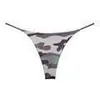 Nueva versión de tanga sexy de doble capa fina para fitness, tiro bajo, bikini de doble capa para mujer, lencería sexy con forma de T G100