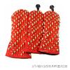 Golf Golden Skull Remache Funda Palo Madera Empuje Funda Palo 1/3/5/UT Palo Madera Protección Cabeza Semicircular Forma L