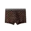 Roupa Íntima Masculina Cueca Boxer Masculina Esportiva Respirável Moda Masculina Estampada Personalizada Shorts Boxer de Verão de Cintura Baixa