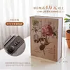Caja de Dinero Creativa con Forma de Libro de Simulación con Contraseña, Caja de Hierro de Gran Capacidad Antirrobo para Estudio, Escritorio de Oficina y Almacenamiento en Casa