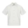 Ropa para Hombre Beijie 2026 Verano Nueva Camisa de Manga Corta a Rayas Camisa con Caída para Hombre Chaqueta Holgada de Media Manga