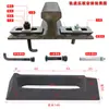 Bloques y Placas de Presión de Vía 12 15 18 22 30kg Acero de Vía Tipo de Posicionamiento con Agujero Redondo Placas y Bloques de Presión Especiales para Riel Ligero