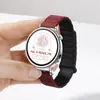 Adecuado para correa de reloj Huawei GT6, correa de reloj de silicona magnética con patrón de hebilla, correa de reloj Samsung 18 mm universal