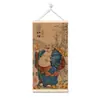 Maitreya PanzudoPintura Decorativa Oficina Nafu Estilo Chino Nuevo Pintura Colgante de Rollo Pintura Decorativa para Pasillo de Entrada