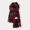 Colección de Bufandas de Navidad y Año Nuevo Bufanda Roja para Mujer Invierno Iluminadora Estudiante Cálido Calentador de Cuello de Año Nuevo Regalo para Pareja Transfronterizo