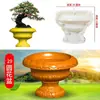 Molde para Vaso de Flores Vaso Molde de Cimento Vaso de Flores de Silicone Calafetação de Pátio Vaso Novo Feito à Mão Concreto Pequeno Bonsai