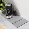 Tapete de Silicone para Máquina de Café Amazon, Bandeja Drenante para Bar, Tapete de Armazenamento para Cozinha Doméstica, Tapete de Isolamento Térmico para Mesa de Jantar