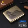 Estuche para cigarrillos de chapa laminada en frío, resistente a la compresión, con patrón tridimensional en relieve, disponible en DHL (20 unidades), venta directa de fábrica.
