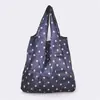 Bolsa de Compras de Supermercado Mediana en Stock, Bolsa de Compras Ecológica Plegable Ligera, Bolsa de Almacenamiento Portátil Tela Oxford 210D