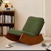 Sofá vintage de madera maciza, sillón, sala de estar, hogar, diseño, cómodo, balcón, ocio, mecedora, dormitorio, Internet, celebridad, sillón perezoso