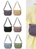 Bolso bandolera casual versátil de tela Oxford para mujer, diseño multicapa con múltiples bolsillos, ligero y duradero, adecuado para viajar, para madres de mediana edad