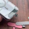 Clipe de celular anti-perda artefato delicado pingente masculino e feminino clipe traseiro universal peça para pendurar cartão nylon de alta qualidade