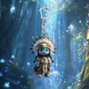Llavero Acrílico Tema Fuego y Cenizas Avatar 3 Transfronterizo, un Colgante Imprescindible para Fans, Pequeños Regalos Creativos