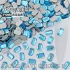 3*5mm Fundo Plano Mahjong Famoso na Internet Série Deslumbrante Cristal Irregular Decorações para Unhas Pedras Strass para Unhas Wearable
