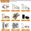 Accesorios para Resortes de Gas Instalación Junta Fija Conector de Varilla de Soporte de Maletero de Coche M8M6 Hebilla de Junta de Varilla Hidráulica