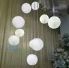 Luzes de Fio Cisne Pequeno LED Adereços de Casamento Decoração Arranjo Salão de Casamento Palco Teto Pingente Bola de Flores Inserção na Beira da Estrada