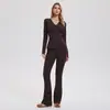 Conjunto de Yoga Transpirable Europeo y Americano, Chaqueta Deportiva Ajustada, Ropa Deportiva para Exteriores, Conjunto Deportivo para Correr