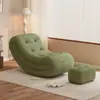 Silla Lunar que se puede usar para acostarse y dormir, Sofá Perezoso, Silla para Dormir, Mecedora para Balcón de Sala de Estar, Sillón Reclinable, Silla para Siesta, Silla de Ocio para Dormitorio