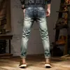 Jeans de hombre de moda de alta gama para la nueva temporada, pantalones casuales versátiles estilo otoño
