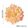 Flor de crisantemo simulada para gorro de graduación DIY, sombrero de sol, materiales de flores decorativas, decoración para el hogar y la sala de estar, paisaje de jardín, flores artificiales