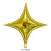 Globos de Película de Aluminio de Estrella de Cuatro Puntas de 26 pulgadas, 11 Colores, Globos para Boda, Decoración para Fiesta de Cumpleaños, Globos de Película de Aluminio Colores Populares