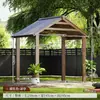 Estante para Uvas Patio Madera Anticorrosiva Pérgola Exterior Madera Maciza Planta Trepadora Casa Pérgola Exterior Toldo Patio Jardín