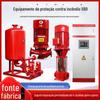 Bomba de Incêndio Elétrica XBD Toda em Cobre Grande Vazão Hidrante de Incêndio Bomba de Pulverização Motor a Diesel Vertical Equipamento Estabilizador