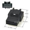 6-1419169-8 Conector Doméstico Chicote Elétrico Automotivo Plug do Interruptor do Vidro Elétrico do Carro 4 Pinos