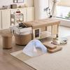 Cama de Champú para Terapia Capilar Tailandesa Circulación de Agua a Temperatura Constante Fumigación Masaje Peluquería Clase Especial Elegante Salón de Belleza Salón de Belleza