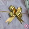 Fábrica de Origen Decoraciones de Cinta Regalo Cartón de Leche Coche de Boda Ramo Decoración Festiva Regalo Cinta de Papel de Aluminio Metálico Mate