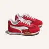 Zapatos para niños, zapatillas de entrenamiento rojas de suela blanda para niñas, modelo nuevo de otoño 2026 para estudiantes, zapatillas deportivas transpirables de malla para niños